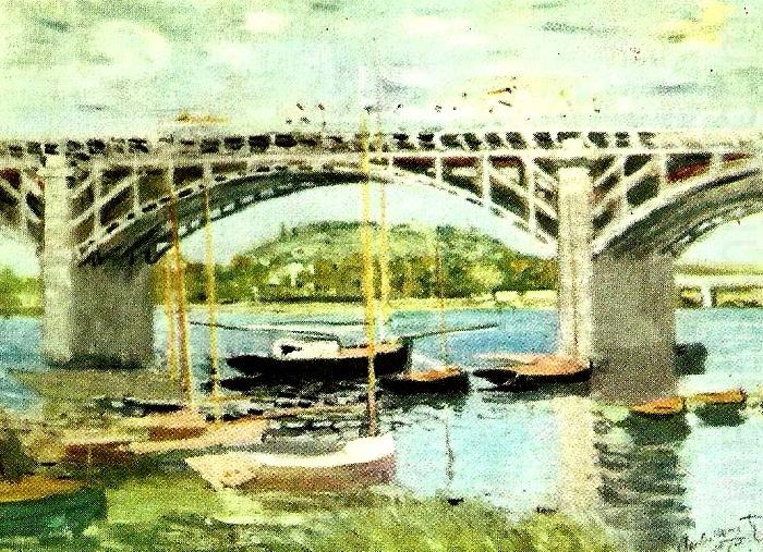 bron vid argenteuil, Claude Monet